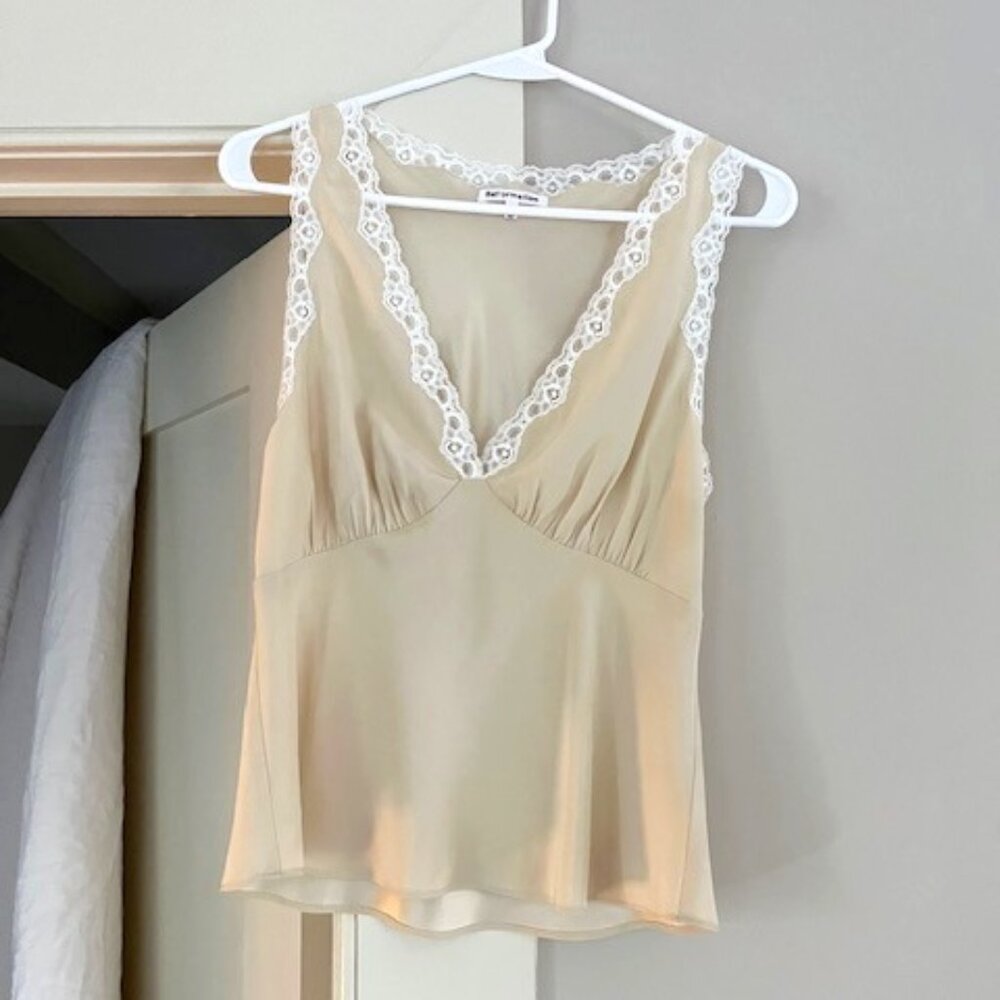 Reformation Valentina Silk Top